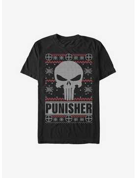 Marvel Punisher Christmas Pattern Sweater T-Shirt, , hi-res