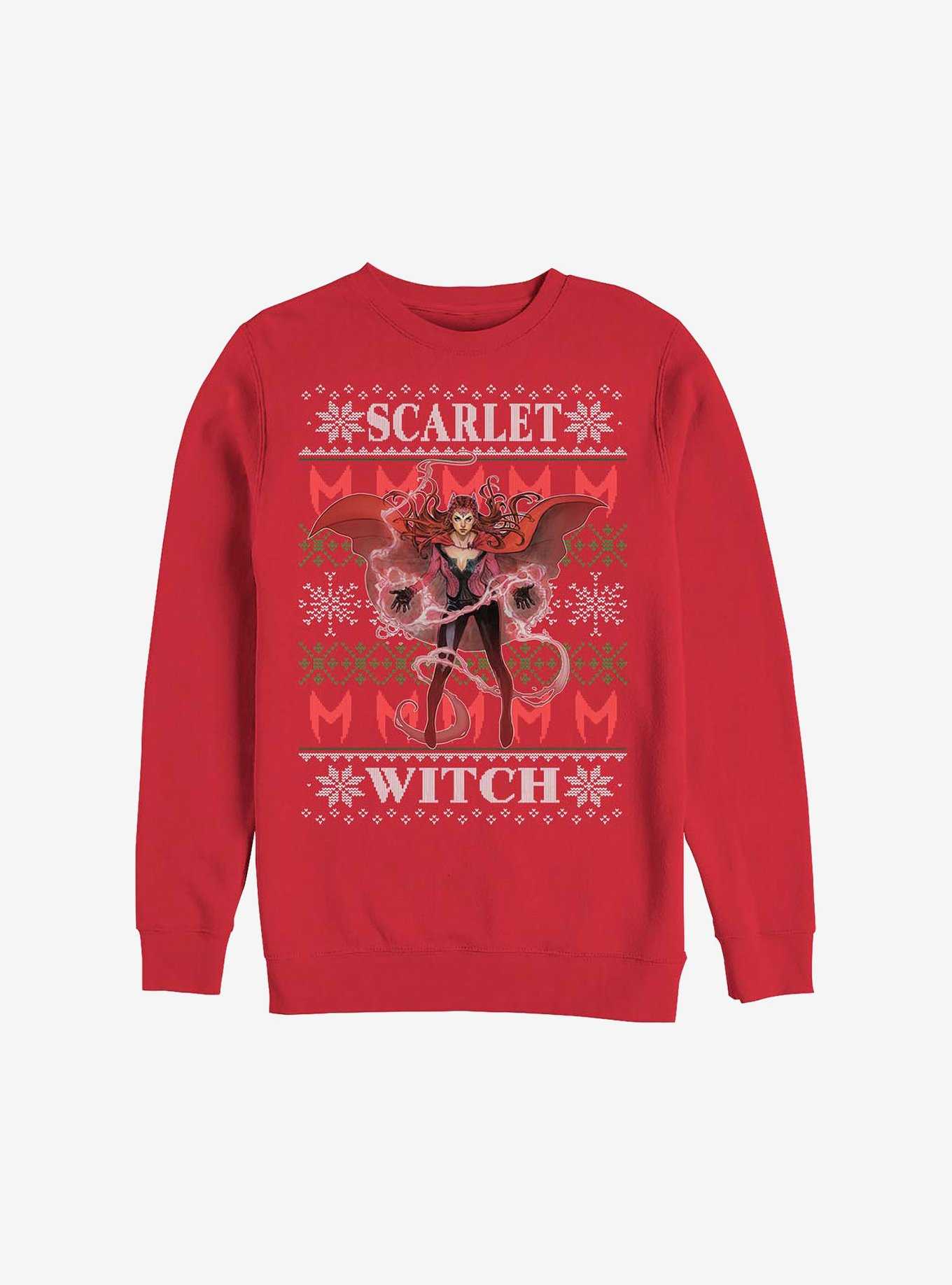 Marvel Scarlet Witch Ugly Christmas Sweater Sweatshirt, , hi-res