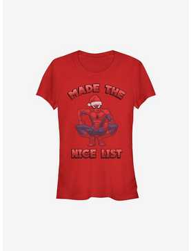 Marvel Spider-Man Made It Holiday Girls T-Shirt, , hi-res