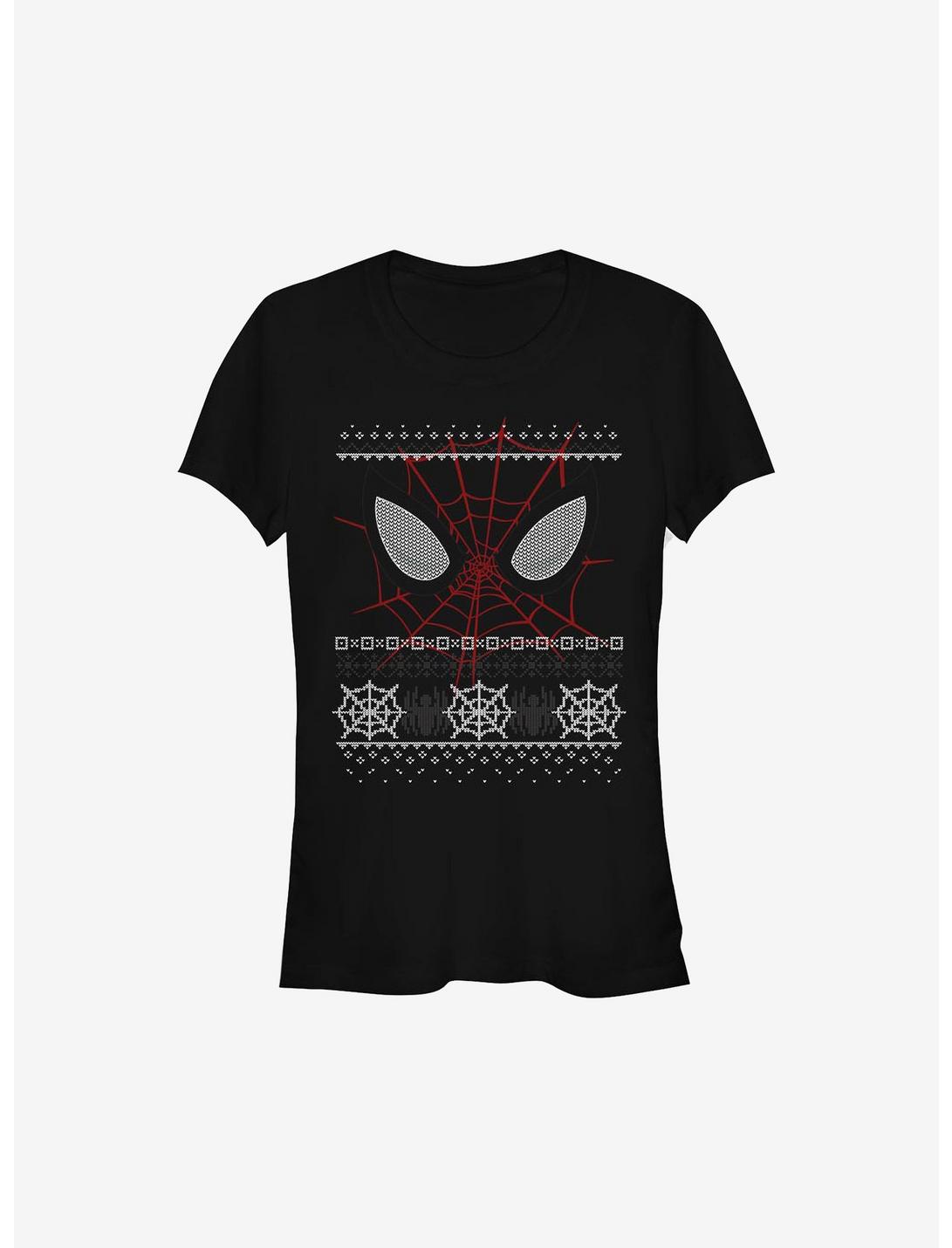 Marvel Spider-Man Eyes Christmas Sweater Girls T-Shirt, , hi-res
