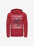 Marvel Spider-Man Amazing Spider-Man Ugly Christmas Sweater Hoodie, RED, hi-res