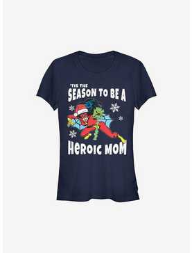 Marvel Spider-Man Heroic Mom Holiday Girls T-Shirt, , hi-res