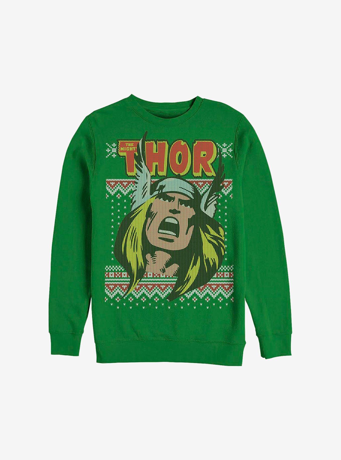 Marvel Thor Presents Holiday Sweatshirt, , hi-res