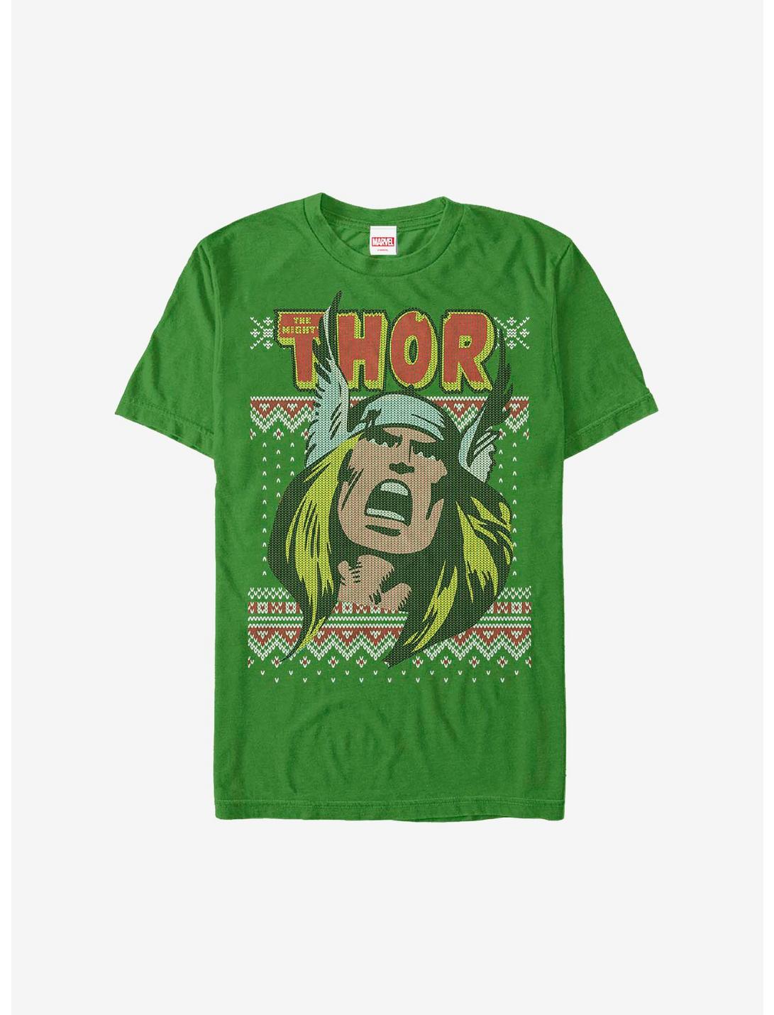 Marvel Thor Presents Holiday T-Shirt, KELLY, hi-res