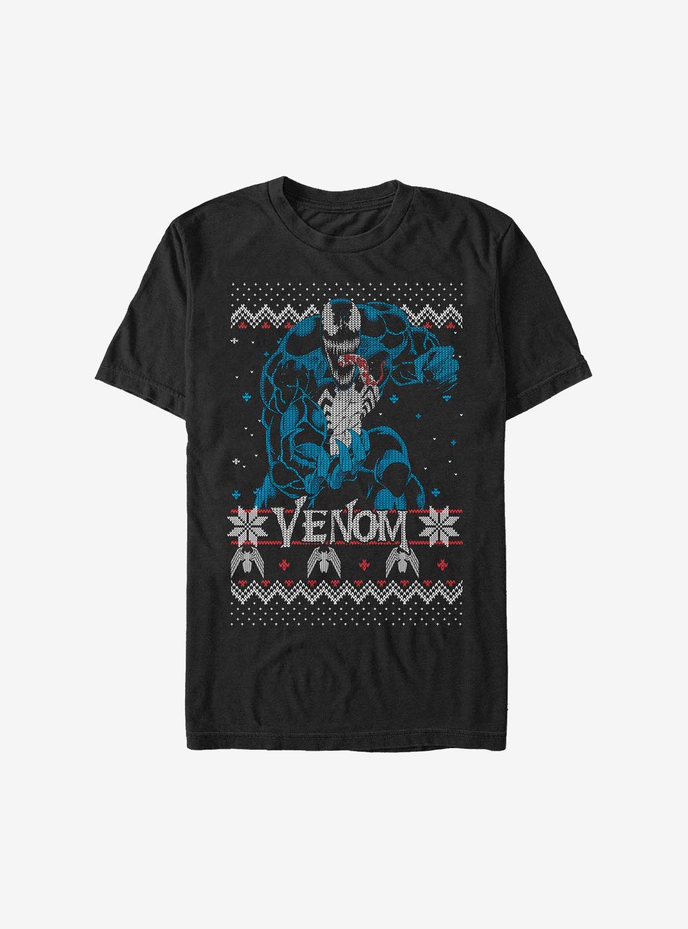 Marvel Venom Ugly Christmas Sweater T-Shirt, , hi-res