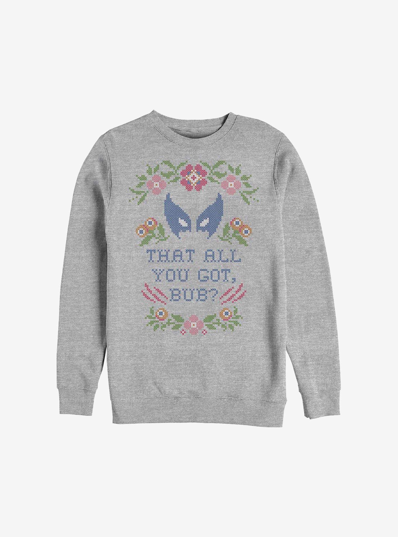 Marvel X-Men Wolverine That All  Holiday Sweatshirt, , hi-res