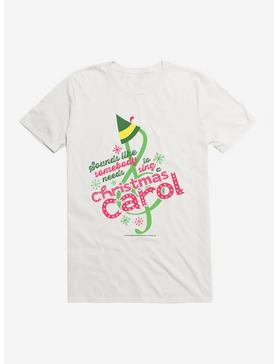 Elf Christmas Carol T-Shirt, WHITE, hi-res