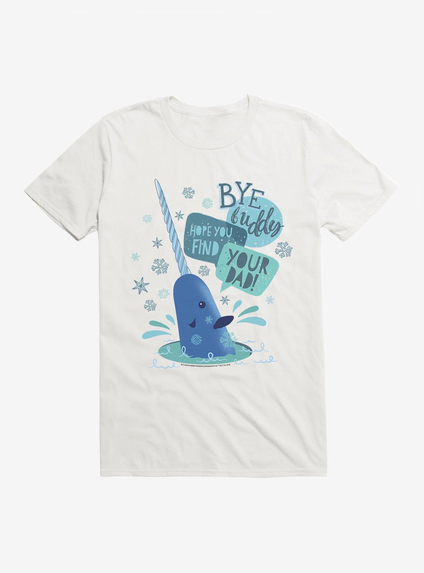 Elf Mr. Narwhal Farewell T-Shirt