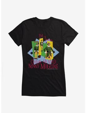 Elf Cotton Headed Ninny Muggins Girls T-Shirt, BLACK, hi-res