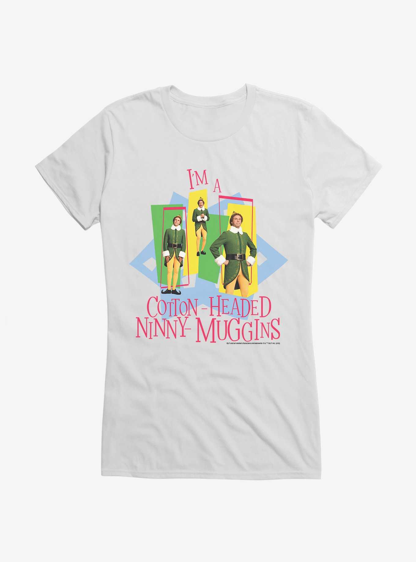 Elf Cotton Headed Ninny Muggins Girls T-Shirt, , hi-res
