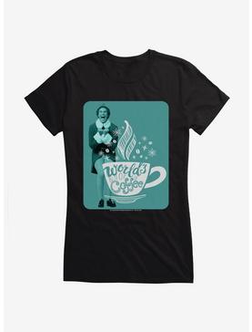 Elf World's Best Coffee Girls T-Shirt, , hi-res
