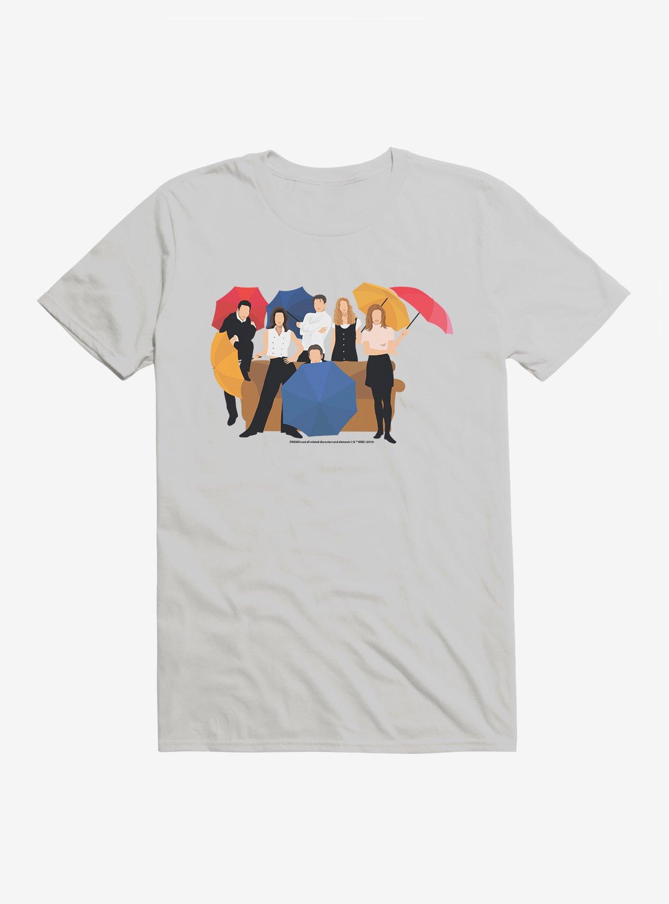 Friends Character Silhouettes T-Shirt, , hi-res