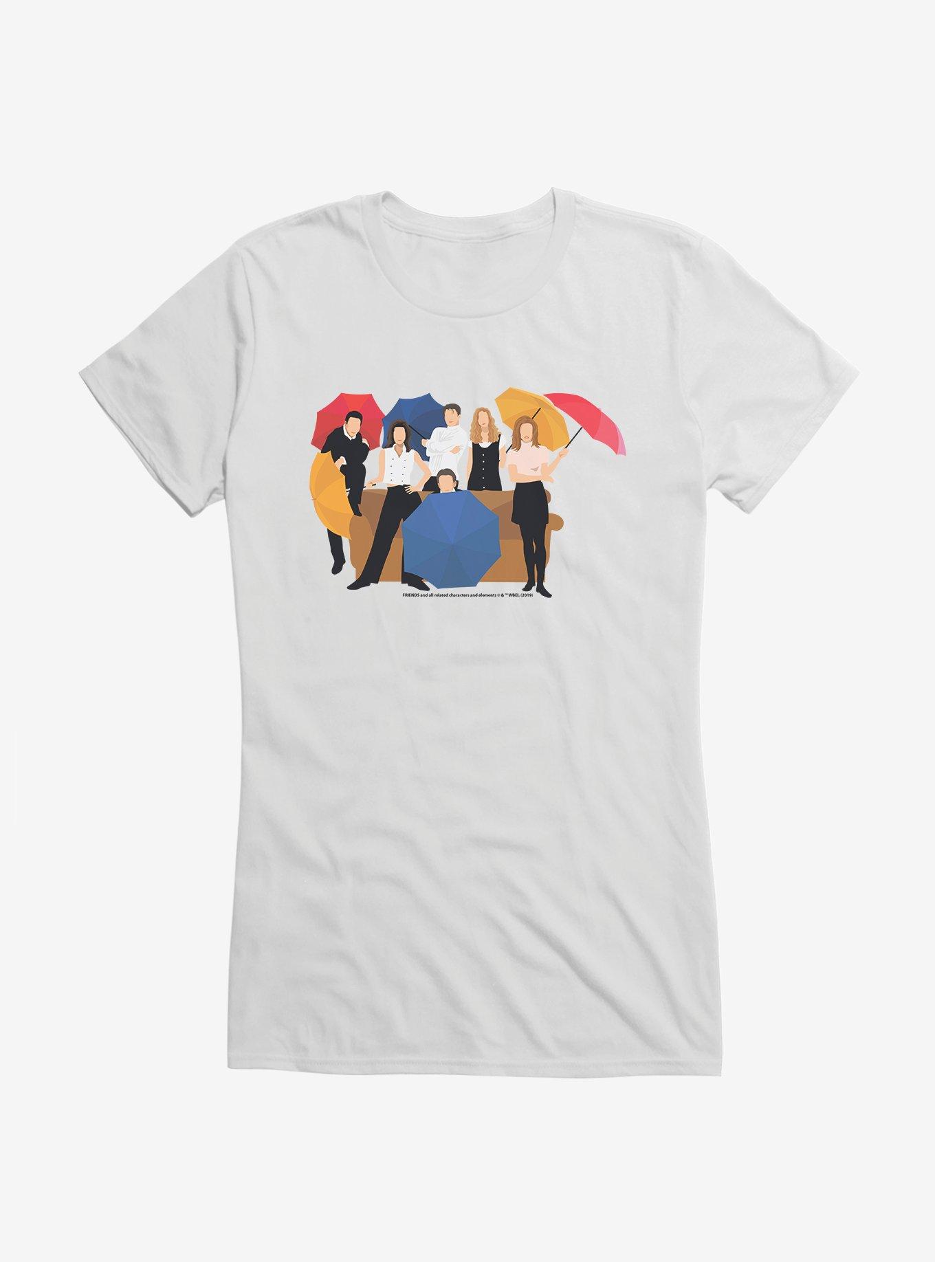 Friends Character Silhouettes Girls T-Shirt, , hi-res