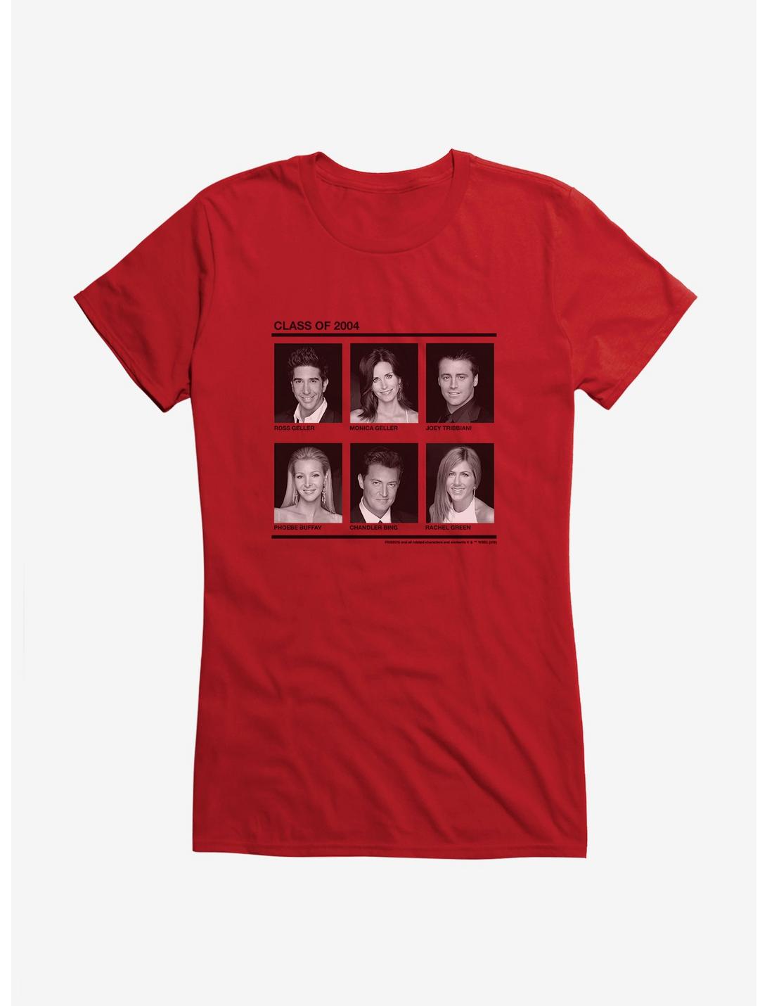 Friends Class Of 2004 Girls T-Shirt, RED, hi-res