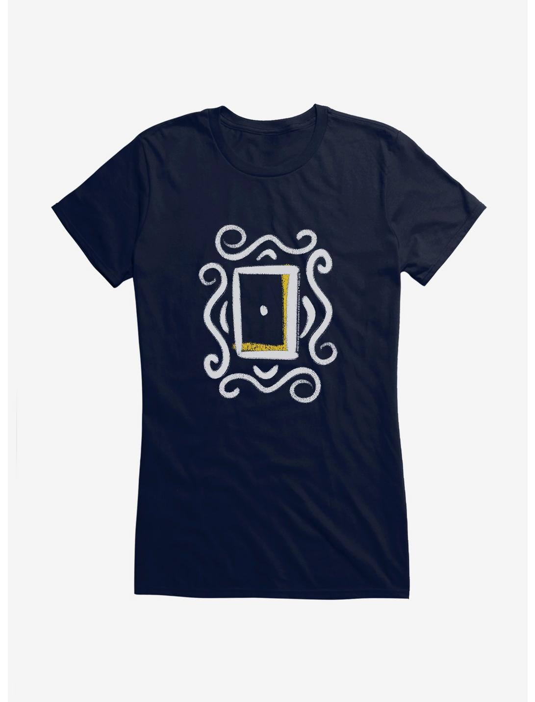 Friends Frame Icon Girls T-Shirt, NAVY, hi-res