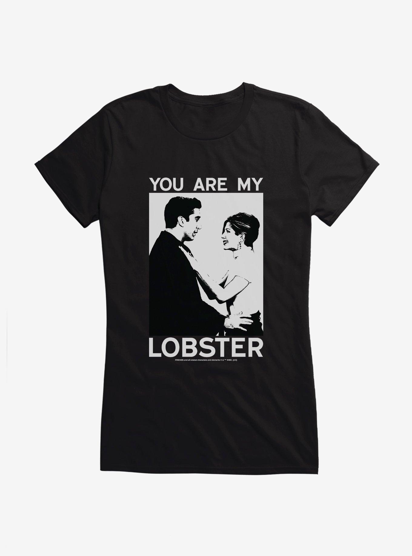 Friends You Are My Lobster Girls T-Shirt, BLACK, hi-res