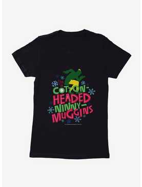 Elf Cotton Headed Ninny Muggins Neon Womens T-Shirt, , hi-res