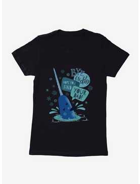 Elf Mr. Narwhal Farewell Womens T-Shirt, , hi-res