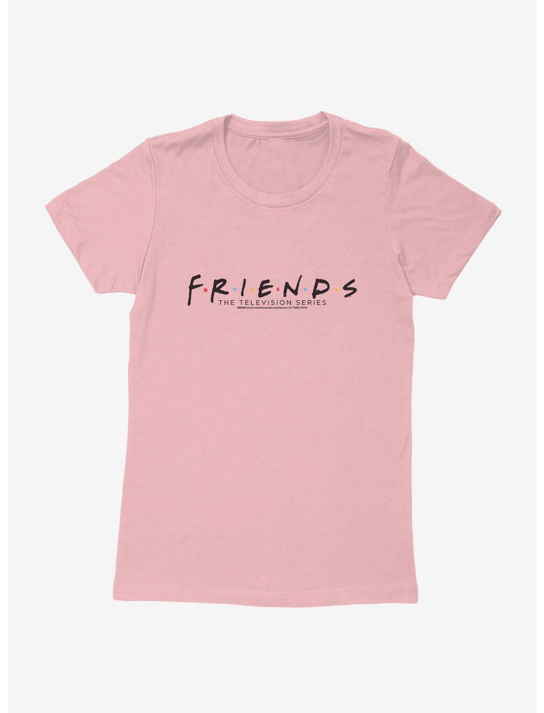 Friends Classic Logo Womens T-Shirt, LIGHT PINK, hi-res