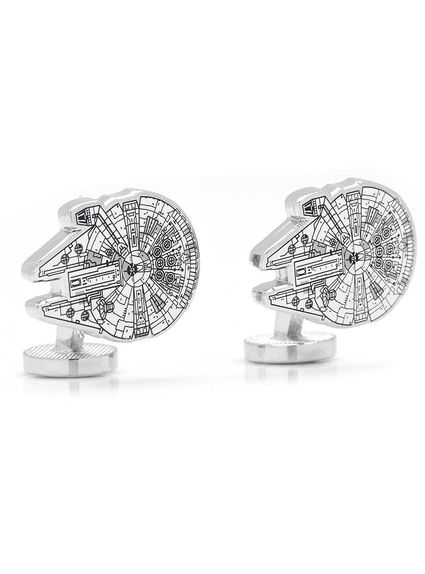 Millennium falcon cufflinks new arrivals