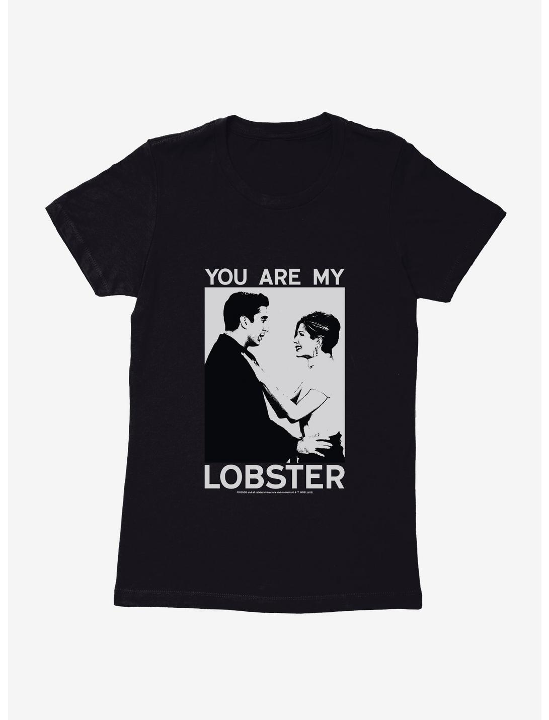 Friends You Are My Lobster Womens T-Shirt, BLACK, hi-res