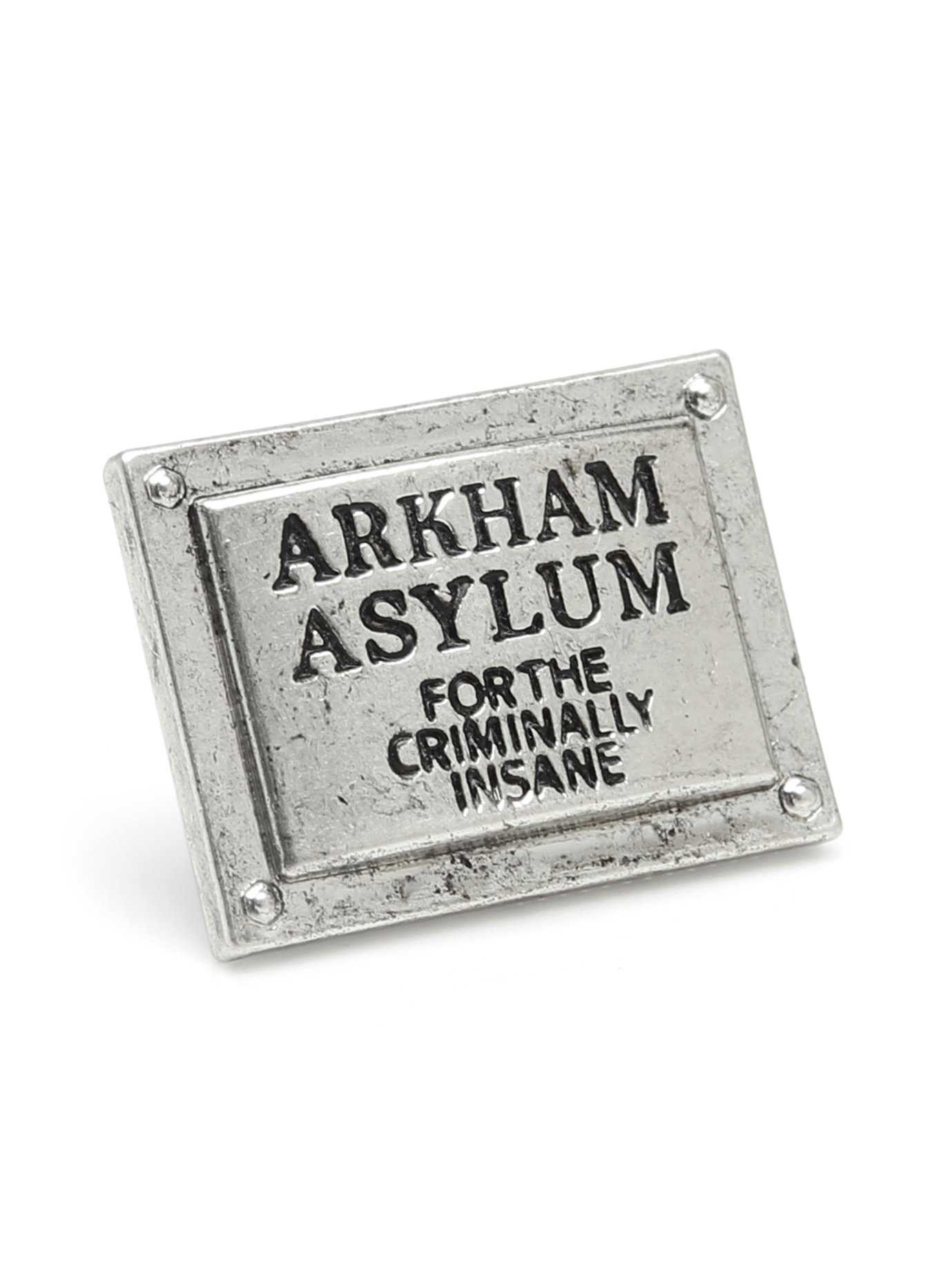 Arkham Asylum Lapel Pin, , hi-res