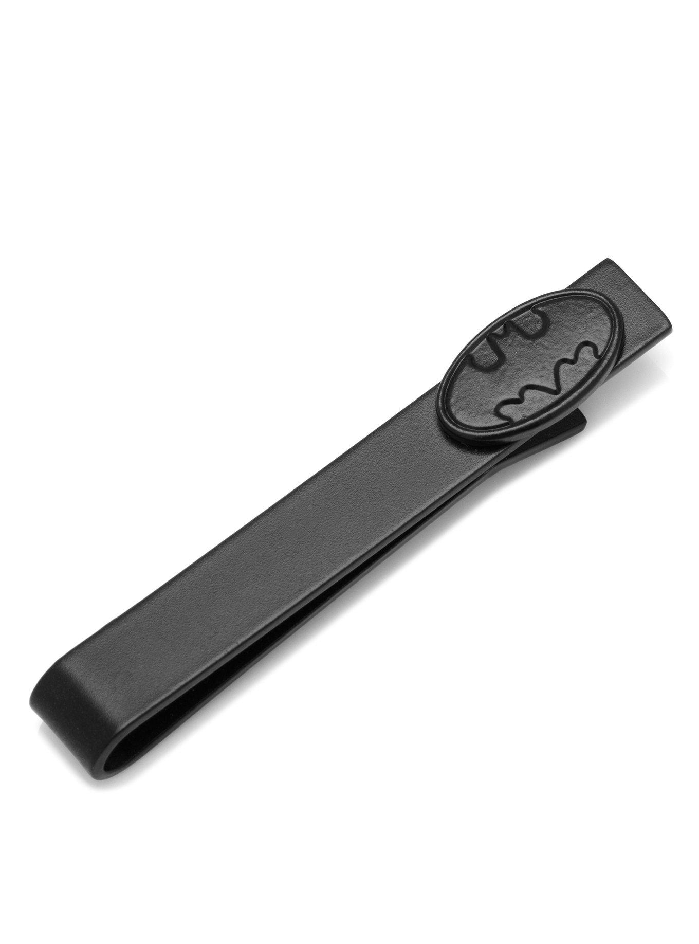 DC Comics Batman Black Oval Tie Bar, , hi-res