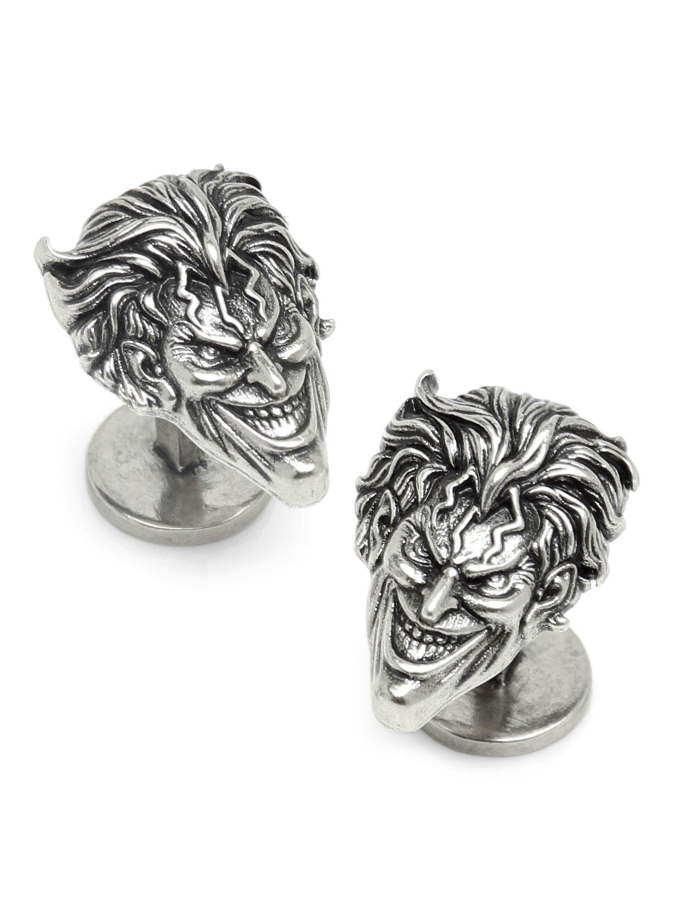 DC Comics Joker Face Cufflinks, , hi-res