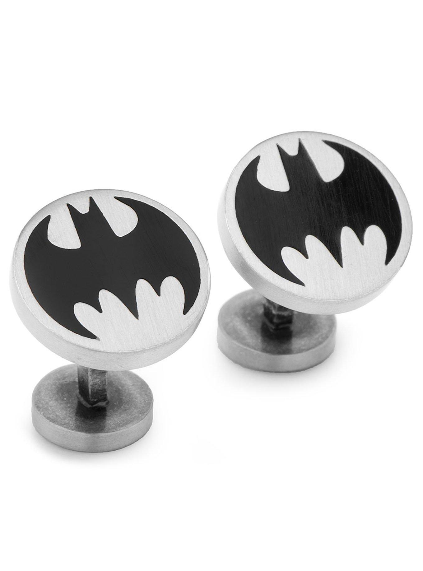 DC Comics Vintage Batman Logo Cufflinks, , hi-res