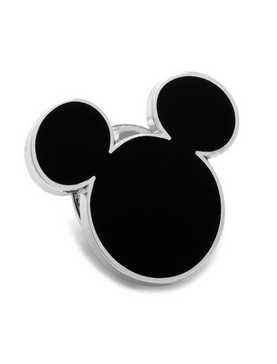 Disney Mickey Mouse Black Silhouette Lapel Pin, , hi-res