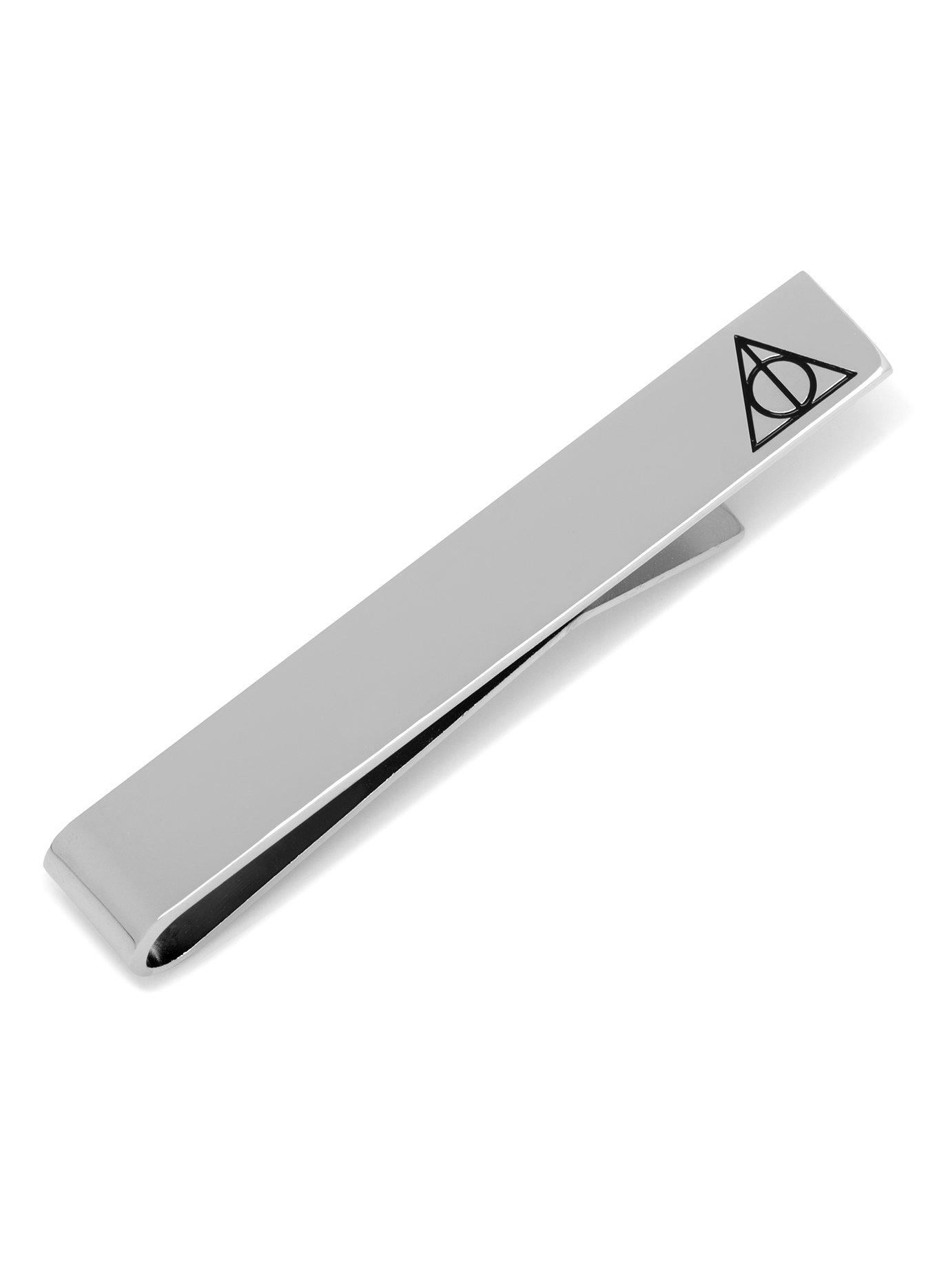 Harry Potter Deathly Hallows "Always" Hidden Message Tie Bar, , hi-res