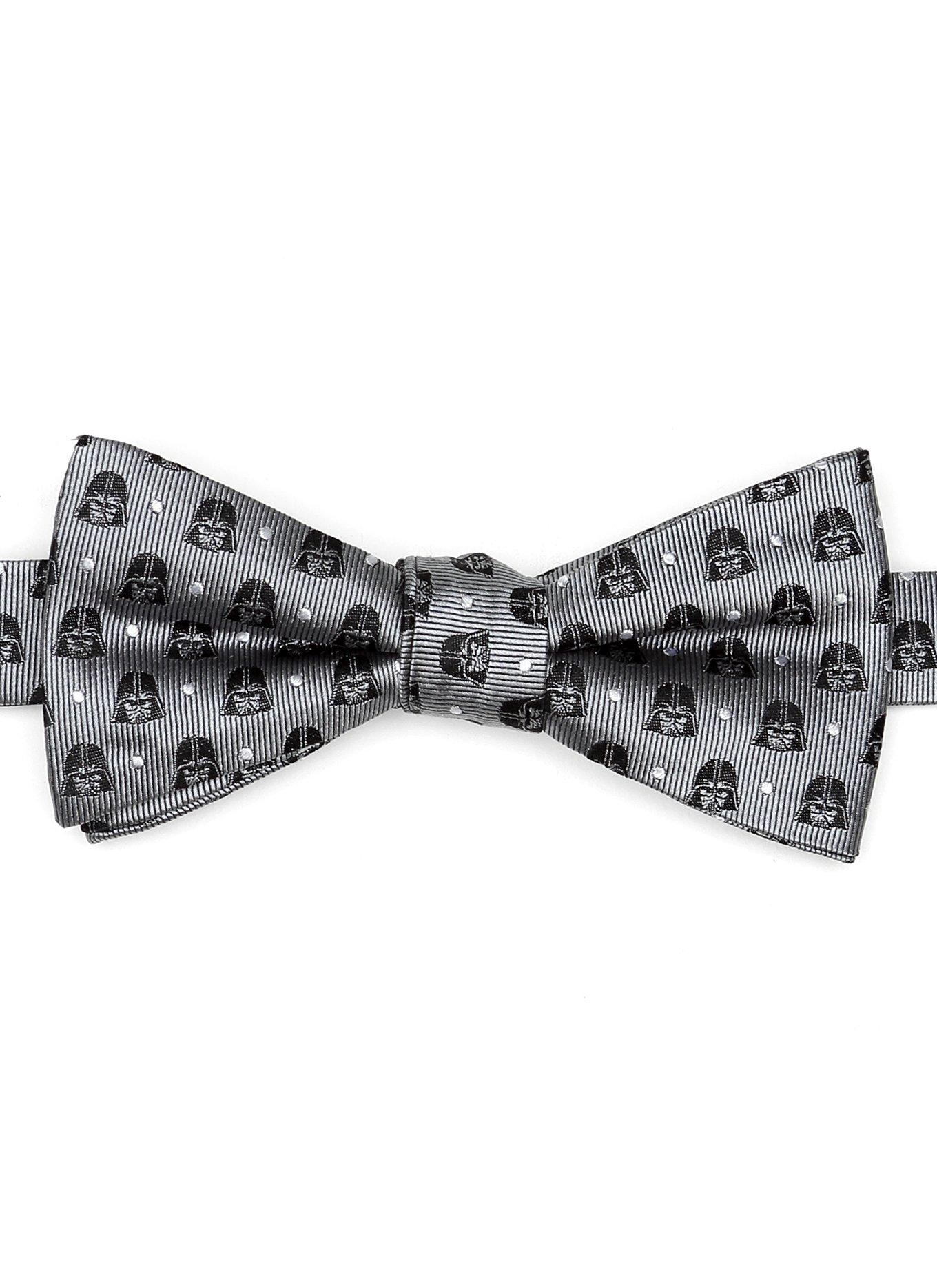 Star Wars Darth Vader Gray Dot Bow Tie, , hi-res