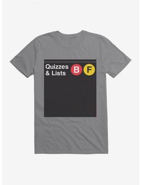 Buzzfeed Quizzes and Lists T-Shirt, STORM GREY, hi-res