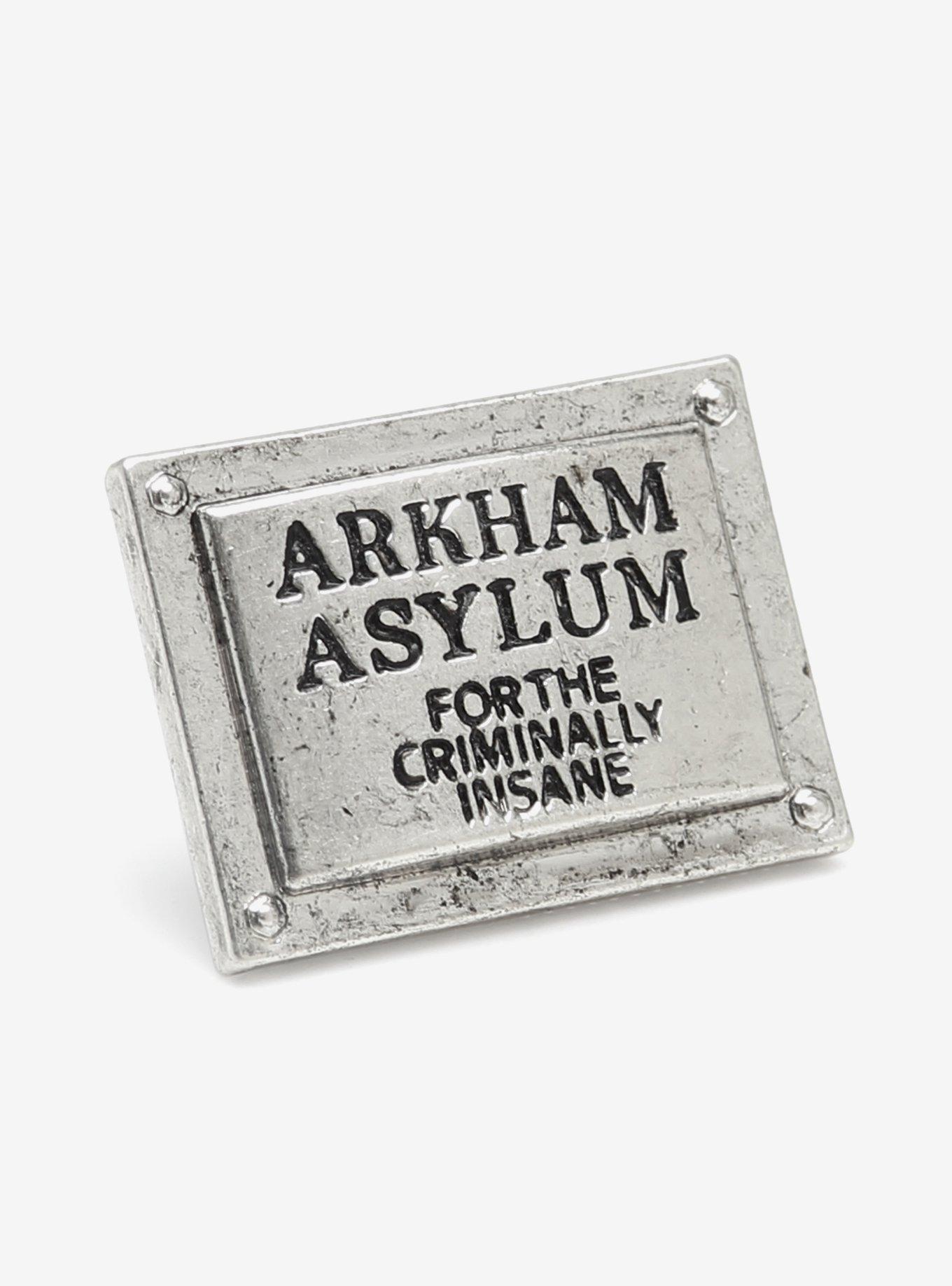 Arkham Asylum Lapel Pin, , hi-res