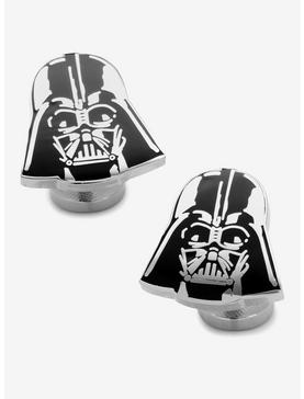 Recessed Matte Star Wars Darth Vader Head Cufflinks, , hi-res
