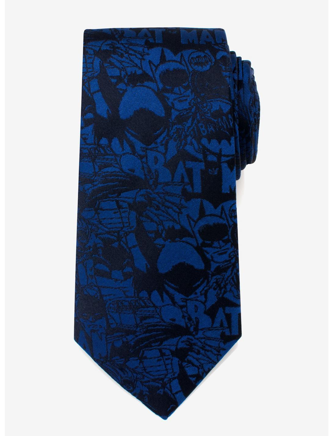 DC Comics Batman Blue Comic Tie, , hi-res