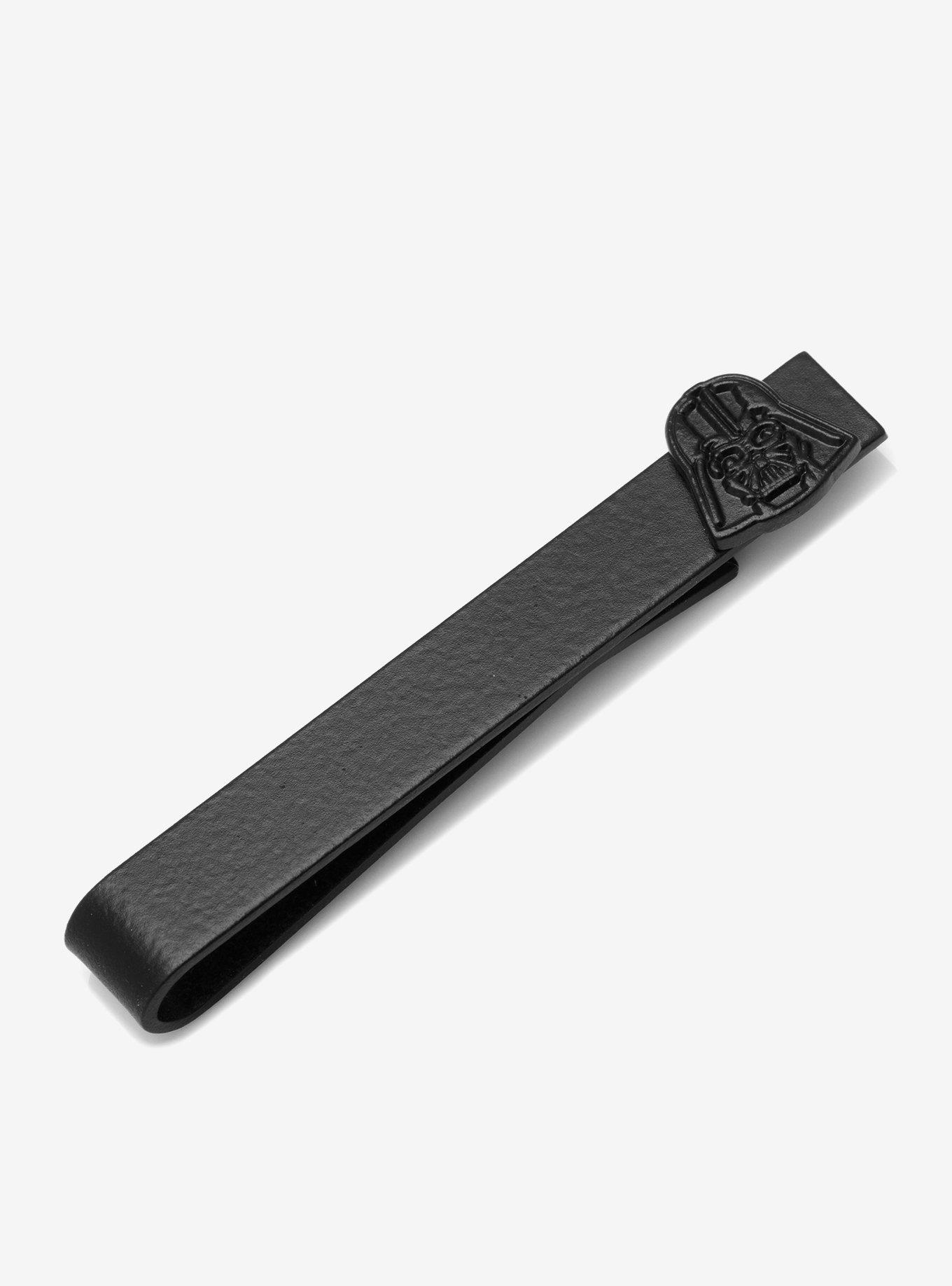 Satin Black Star Wars Darth Vader Tie Bar, , hi-res