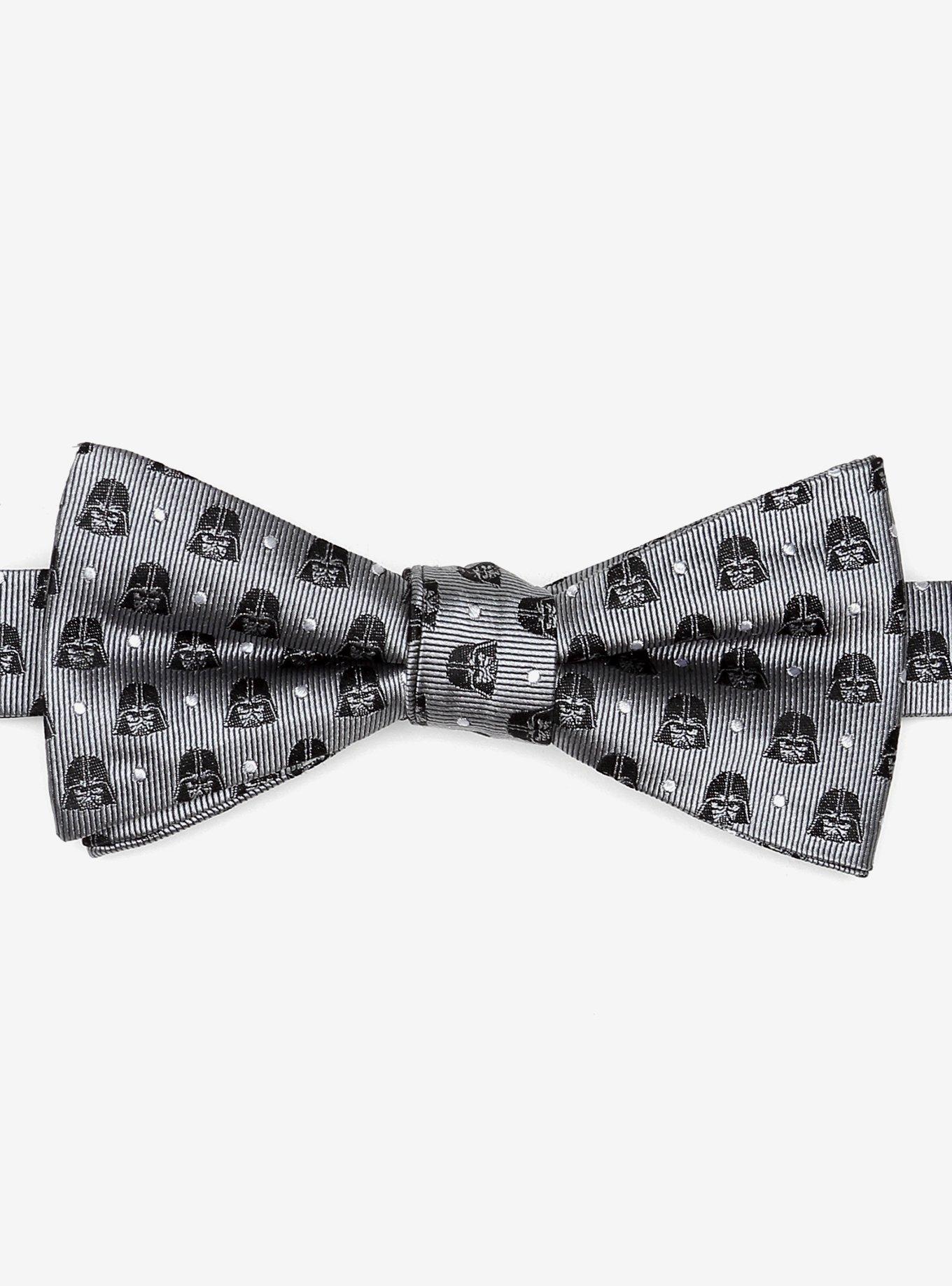 Star Wars Darth Vader Gray Dot Bow Tie, , hi-res