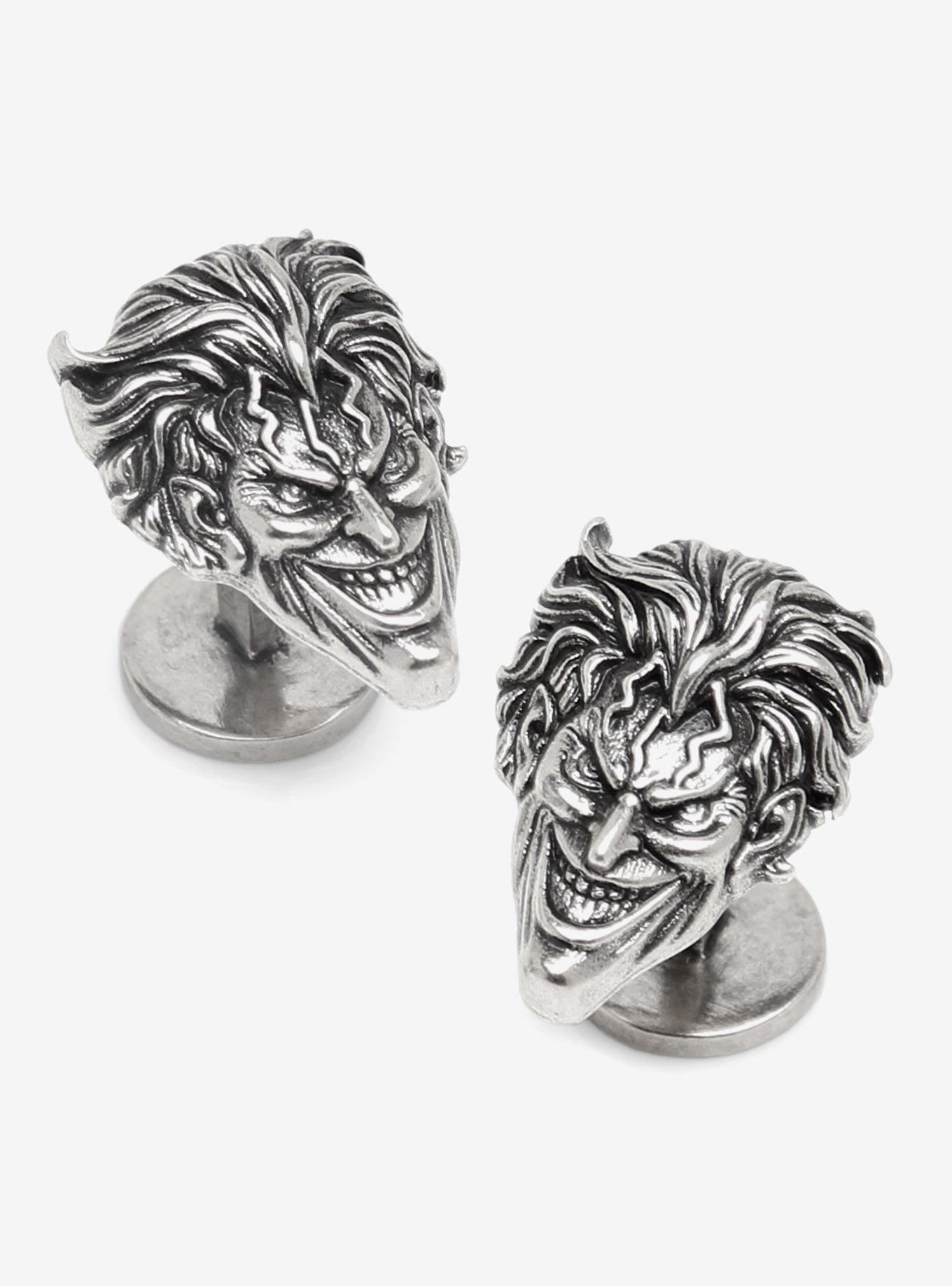 DC Comics Joker Face Cufflinks, , hi-res