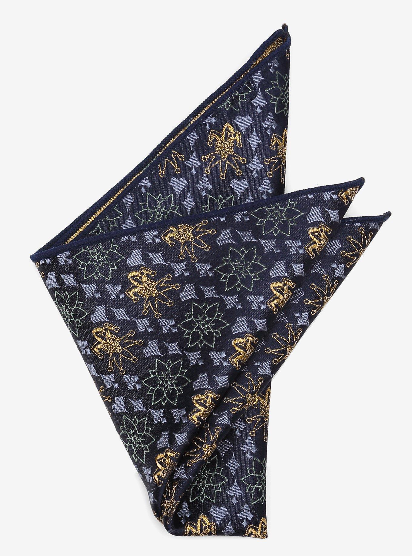 DC Comics Joker Metallic Print Pocket Square, , hi-res