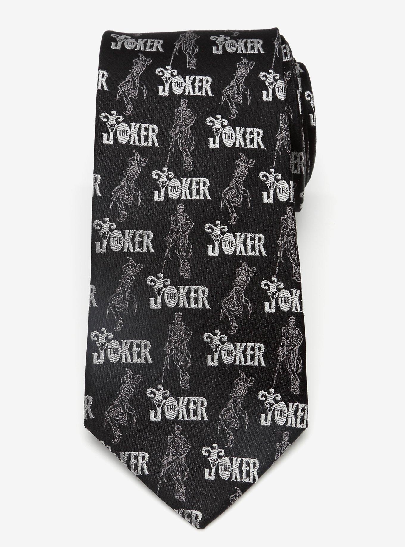 DC Comics Joker Pose Black Tie, , hi-res