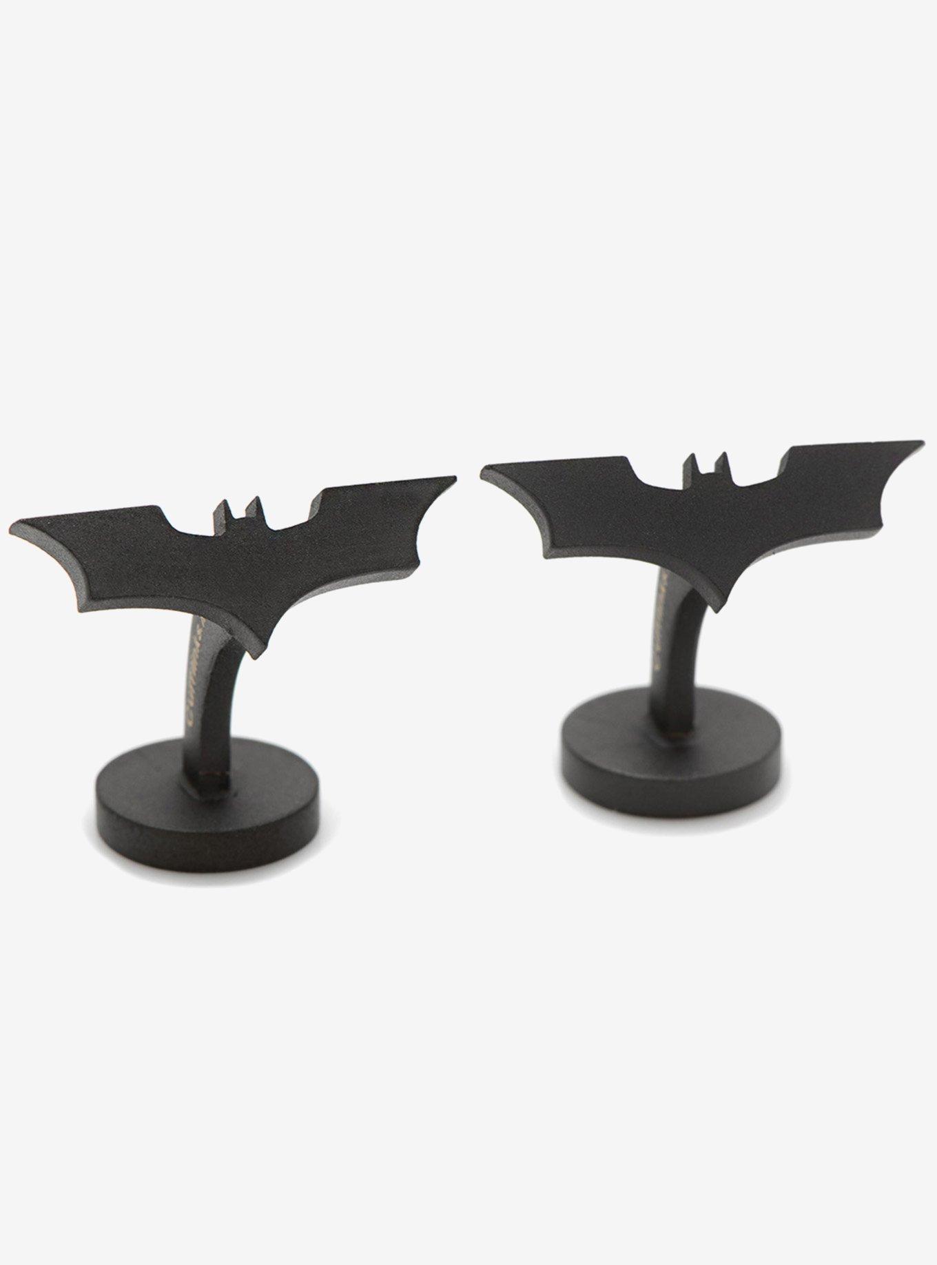 Dark Knight Satin Black Cufflinks, , hi-res