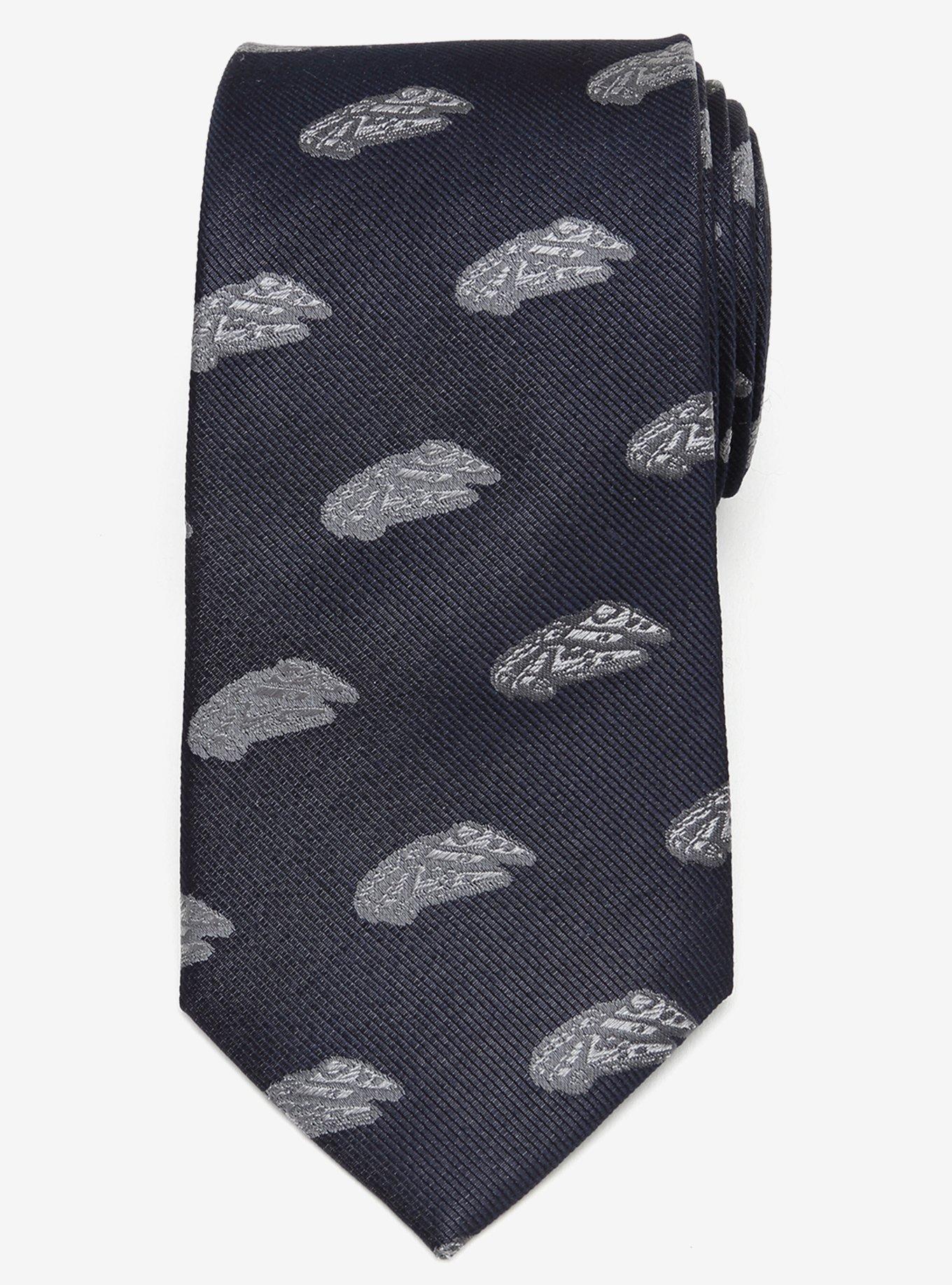 Star Wars Millennium Falcon Navy Tie, , hi-res