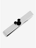 Disney Mickey Mouse Black Silhouette Tie Bar, , hi-res