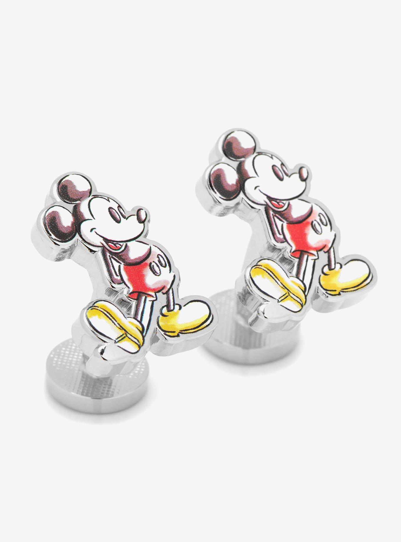 Disney Watercolor Mickey Mouse Cufflinks, , hi-res