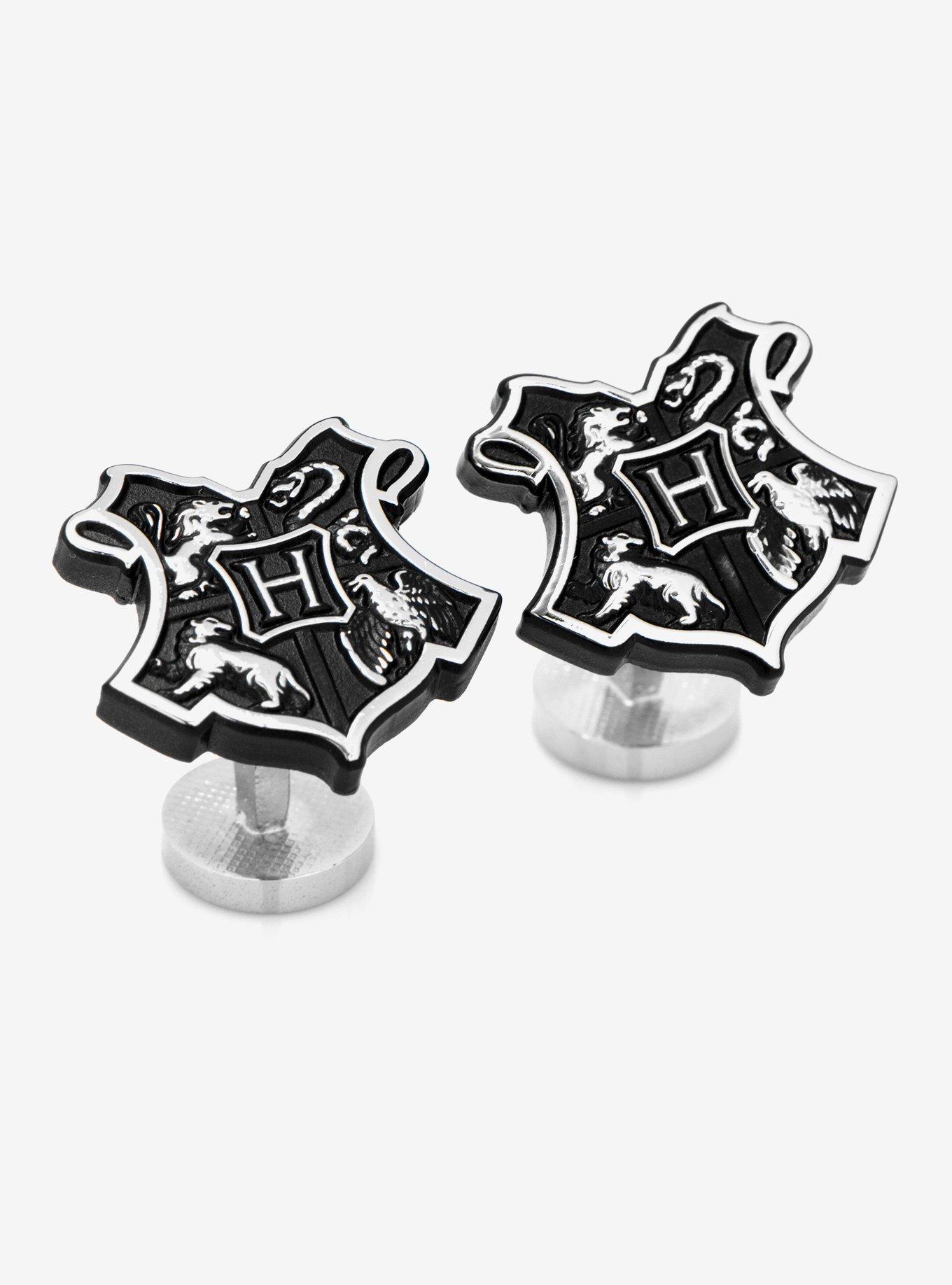 Harry Potter Hogwarts Crest 3D Cufflinks, , hi-res