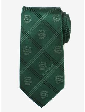 Plus Size Harry Potter Slytherin Plaid Tie, , hi-res