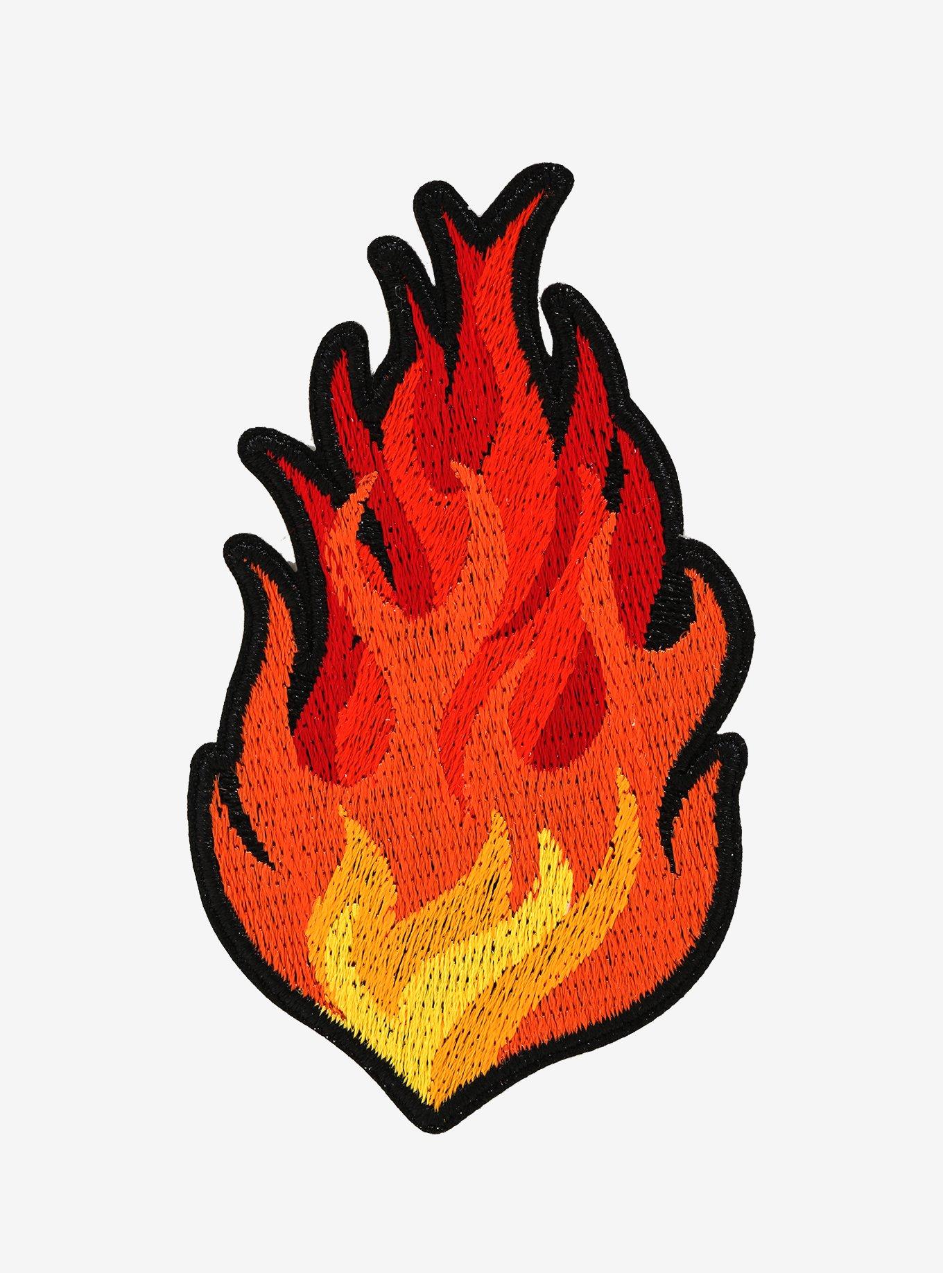 Flames Patch, , hi-res