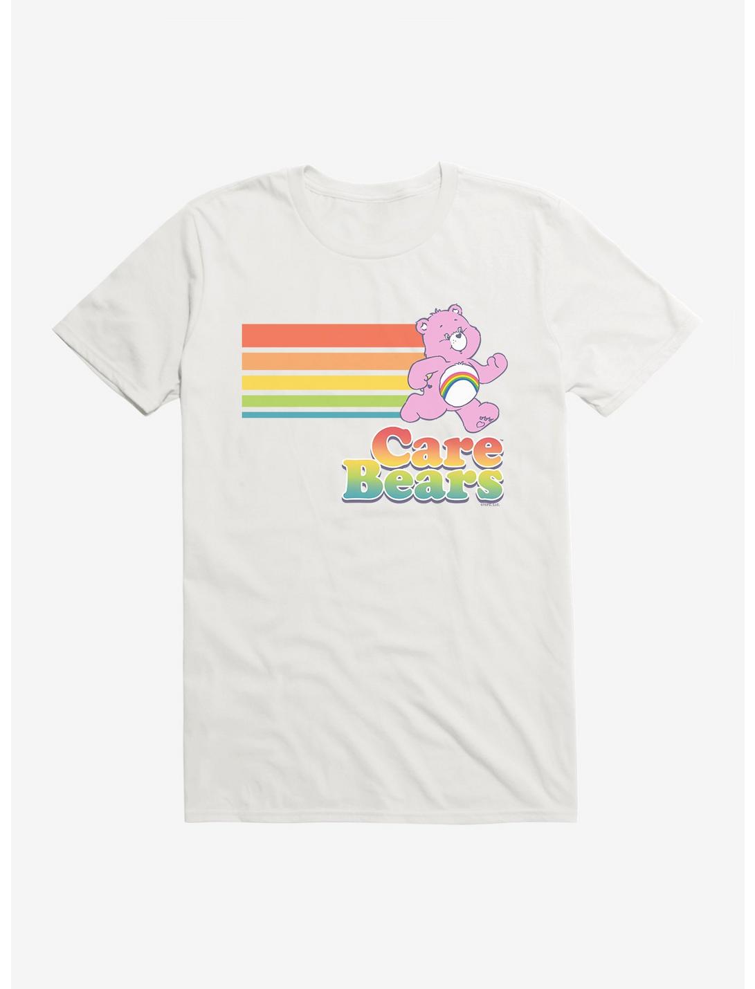 Care Bears Cheer Bear Rainbow T-Shirt, WHITE, hi-res