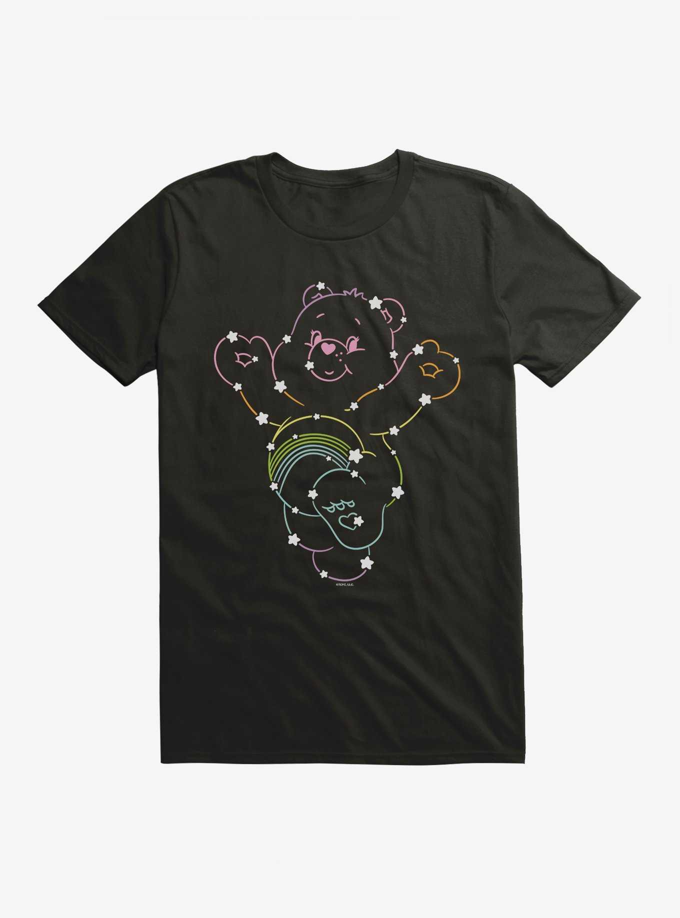 Care Bears Cheer Bear Constellation T-Shirt, BLACK, hi-res